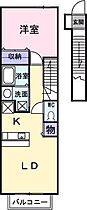 グランドール三田川 202 ｜ 佐賀県神埼郡吉野ヶ里町吉田（賃貸アパート1LDK・2階・41.98㎡） その2