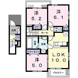 フレアルーチェ 吉野ヶ里V 3LDKの間取図画像