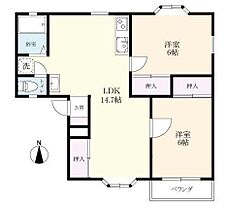 ベルメゾン神埼 A101 ｜ 佐賀県神埼市神埼町城原（賃貸アパート2LDK・1階・54.73㎡） その2