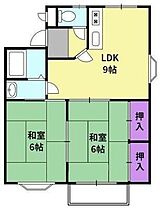 コーポ二ノ原 A102 ｜ 佐賀県三養基郡みやき町大字白壁（賃貸アパート2LDK・1階・46.70㎡） その2