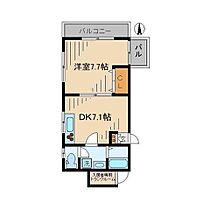 東京都板橋区前野町２丁目（賃貸マンション1DK・2階・32.86㎡） その2