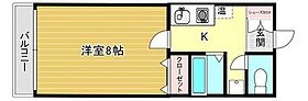 宮城県仙台市青葉区荒巻本沢２丁目（賃貸マンション1K・2階・25.60㎡） その2