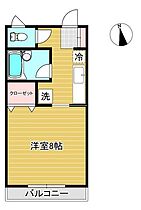 宮城県仙台市青葉区上杉６丁目（賃貸アパート1K・2階・24.84㎡） その1