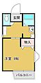フラットハイツ4階4.3万円