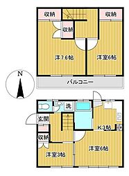 JR仙山線 東照宮駅 徒歩13分の賃貸一戸建て