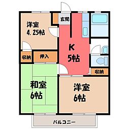 鶴田駅 4.5万円