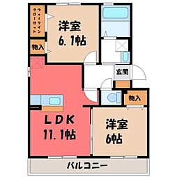 宇都宮駅 7.9万円