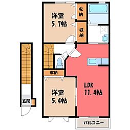 東武宇都宮駅 5.4万円