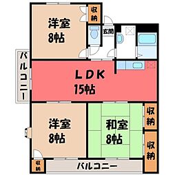 🉐敷金礼金0円！🉐東北本線 宇都宮駅 バス15分 体育館前下車 ...