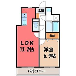 🉐敷金礼金0円！🉐東北本線 宇都宮駅 徒歩14分