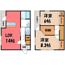 東武宇都宮線 東武宇都宮駅 バス6分 野尻下車 徒歩8分