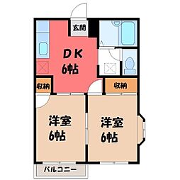 🉐敷金礼金0円！🉐東北本線 宇都宮駅 バス15分 簗瀬金堀下車 ...