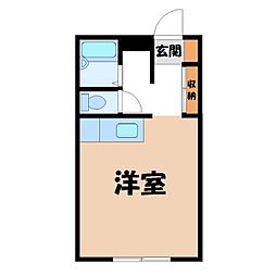 🉐敷金礼金0円！🉐日光線 鹿沼駅 徒歩28分