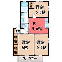 東武宇都宮線 安塚駅 徒歩5分