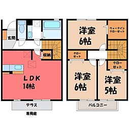 東武宇都宮線 江曾島駅 徒歩20分