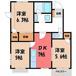 ロジュマン・ド・フォーレ D棟 2階