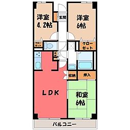 間取図画像 3LDK