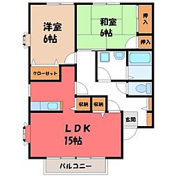 ニューメゾンド・クレール B 2階/-