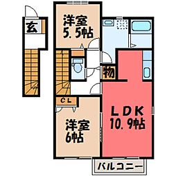 ファミール B 2階
