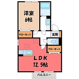 JR東北本線 宇都宮駅 バス20分 上御幸ヶ原南下車 徒歩4分