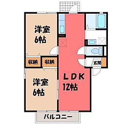 プランドール・ビュー Ａ 2階/-