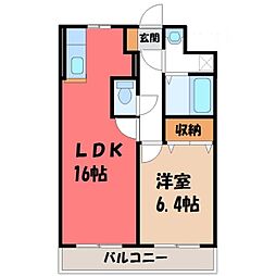 モア ベリー 1階/-