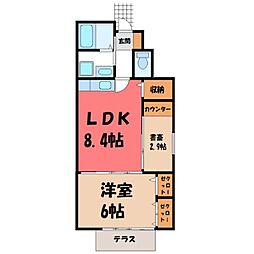 東武宇都宮線 東武宇都宮駅 4.7km