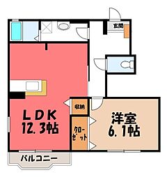 マロニエハイツ I 1階