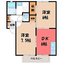 JR日光線 鶴田駅 徒歩11分