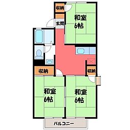 パークサイド安野 2階