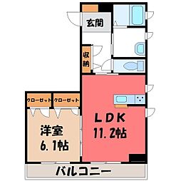 宇都宮芳賀ライトレール線 陽東3丁目駅 徒歩5分 3階/-
