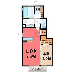 東武宇都宮線 西川田駅 徒歩15分