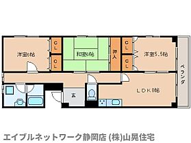 静岡県静岡市駿河区広野3丁目（賃貸マンション3LDK・2階・70.34㎡） その2