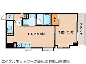 静岡県静岡市葵区七間町（賃貸マンション1LDK・9階・36.26㎡） その2