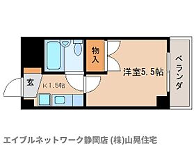 静岡県静岡市葵区春日2丁目（賃貸マンション1K・3階・19.53㎡） その2