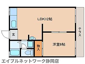 静岡県静岡市葵区北安東5丁目（賃貸アパート1LDK・1階・39.66㎡） その2