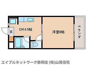 静岡県静岡市駿河区手越原（賃貸マンション1DK・3階・25.92㎡） その2