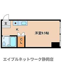 静岡県静岡市葵区鷹匠1丁目（賃貸マンション1R・3階・18.20㎡） その2