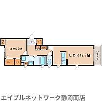 静岡県静岡市駿河区見瀬（賃貸マンション1LDK・1階・52.39㎡） その2