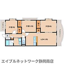 静岡県焼津市五ケ堀之内（賃貸マンション3LDK・4階・66.67㎡） その2