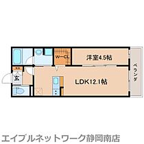 静岡県静岡市駿河区中原（賃貸マンション1LDK・1階・40.18㎡） その2