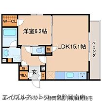 静岡県静岡市駿河区中田2丁目（賃貸マンション1LDK・3階・53.22㎡） その2