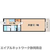 静岡県静岡市駿河区曲金4丁目（賃貸マンション1K・2階・33.63㎡） その2