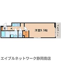 静岡県静岡市駿河区新川2丁目（賃貸アパート1K・1階・30.42㎡） その2