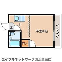 静岡県静岡市清水区草薙（賃貸アパート1K・1階・17.82㎡） その2