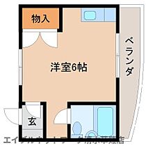 静岡県静岡市葵区瀬名1丁目（賃貸マンション1R・2階・18.63㎡） その2