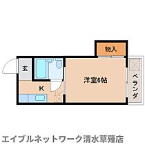 静岡県静岡市清水区草薙3丁目（賃貸マンション1K・3階・20.00㎡） その2