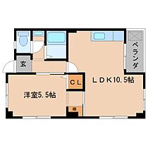 静岡県静岡市駿河区聖一色（賃貸マンション1LDK・2階・33.80㎡） その2