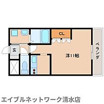 静岡県静岡市清水区木の下町（賃貸マンション1K・1階・30.00㎡） その2