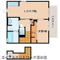 静岡県静岡市清水区上力町（賃貸アパート1LDK・2階・45.74㎡） その2